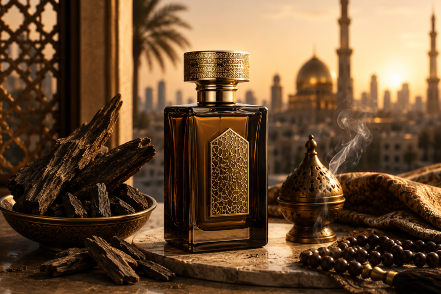 Oud perfumery