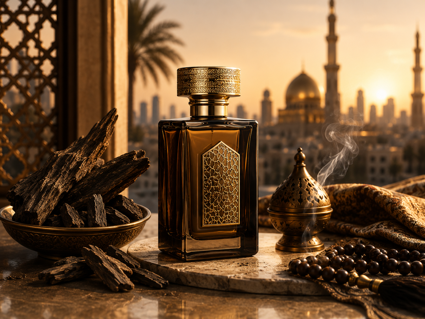 Oud perfumery