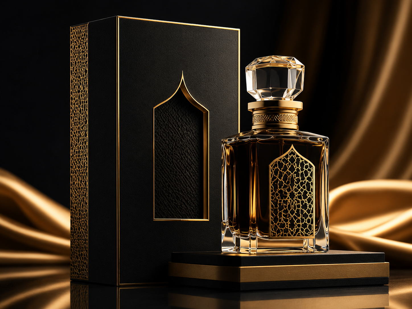 Packaging luxury perfumes