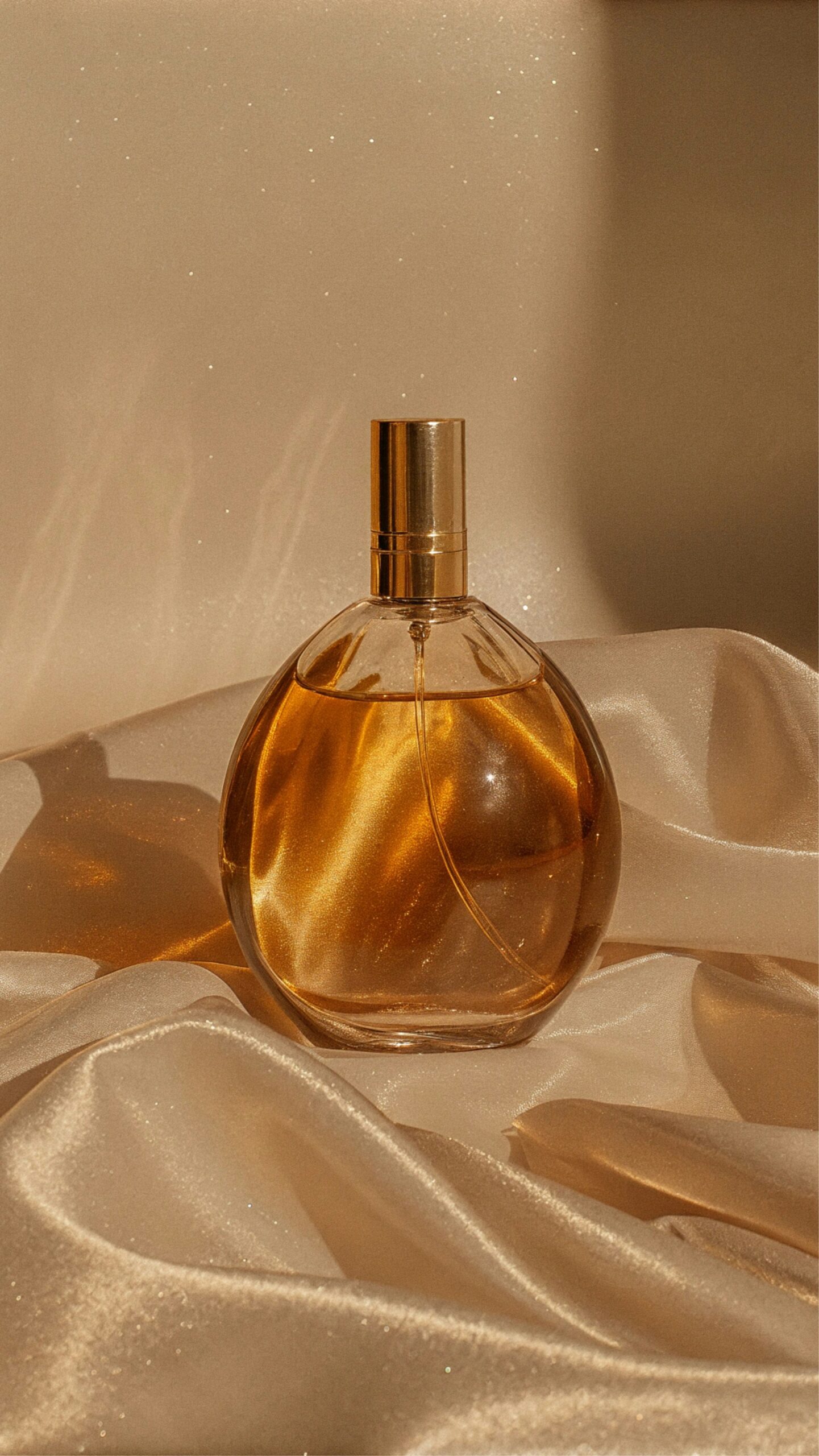 perfume bottle orange